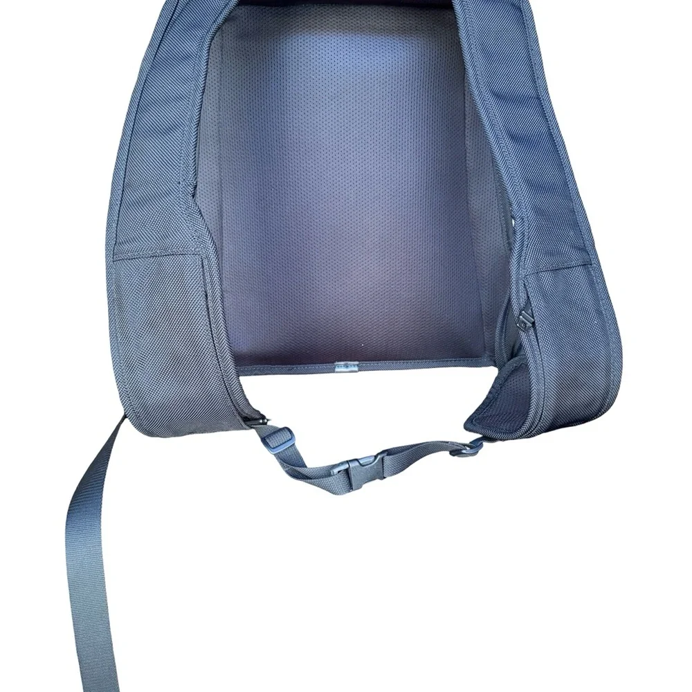 TUMI Black Ballistic Nylon Urban Bodypack / Backpack. Style # 2680D3 - Picture 3 of 11